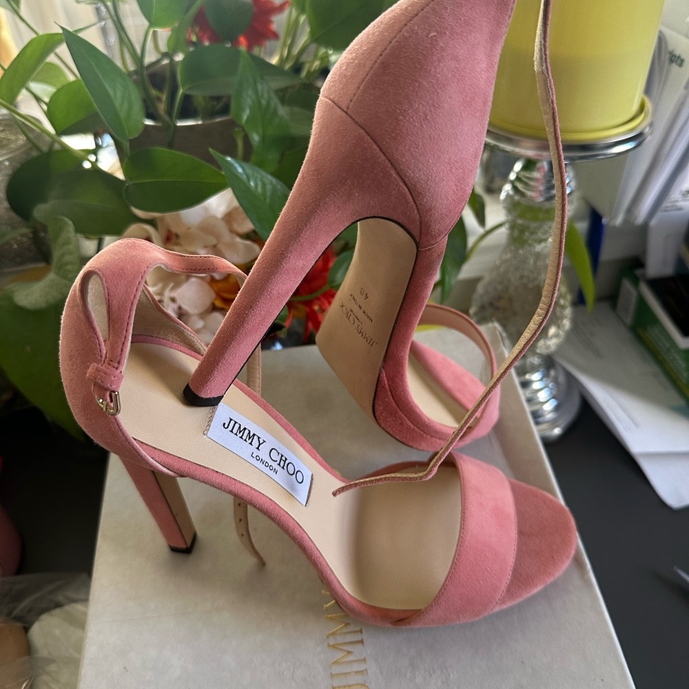 Jimmy Choo CandyFloss High Heel Sandals - Picture 3 of 7